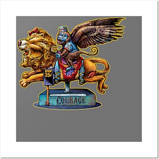 Courage Posters and Art